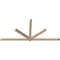 Ekena Millwork Kennewick Smooth Timber Gable Bracket, Douglas Fir, 108"W x 49"H x 3 1/2"D x 3 1/2"F, 11/12 Pitch GBW108X49X0404KEN00SDF - alternate 4